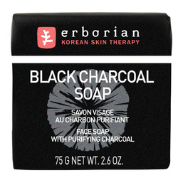 Черное мыло для лица с углем