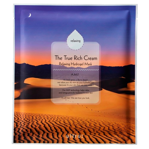 The True Rich Cream Кремово-гидрогелевая маска Антистресс в одноразовой упаковке