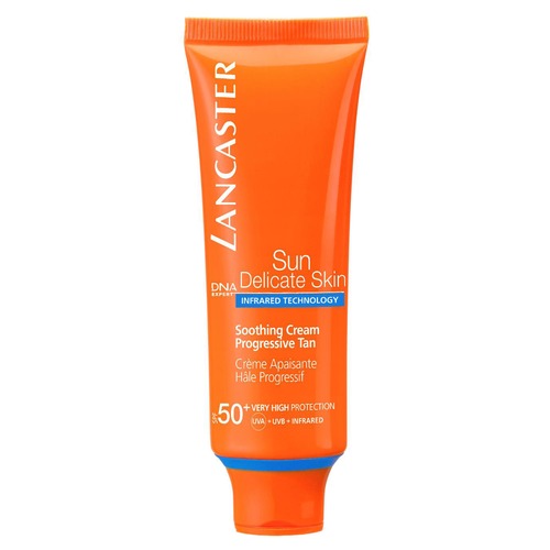 Sun Delicate Skin Крем успокаивающий для лица Постепенный загар SPF50+