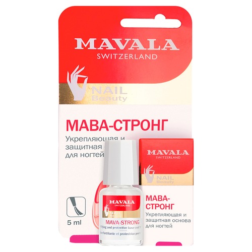Mava-Strong Укрепляющая и защитная основа для ногтей