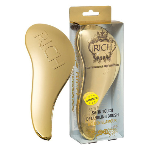 Satin Touch Detangling Brush Golden Glamour Щетка для волос золотая