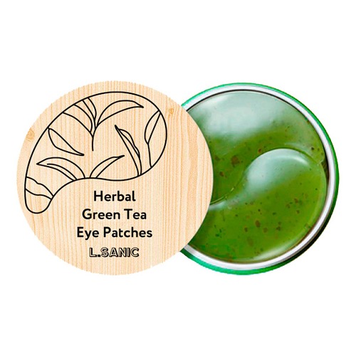Патчи гидрогелевые для глаз с экстрактом зеленого чая
