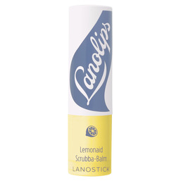 LANOSTICK SCRUBBA-BALM Бальзам-скраб для губ на основе лимонного масла и ланолина