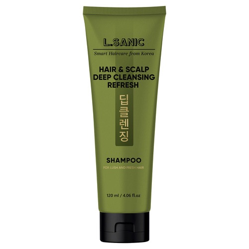 Освежающий шампунь для глубокого очищения волос и кожи головы