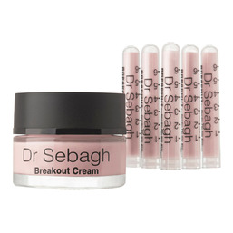Breakout Antibacterial Powder + Breakout Cream For Oily & Acne Prone Skin Комплекс для жирной кожи и кожи с акне