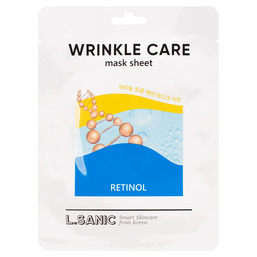 Retinol wrinkle care mask sheet Омолаживающая тканевая маска с ретинолом
