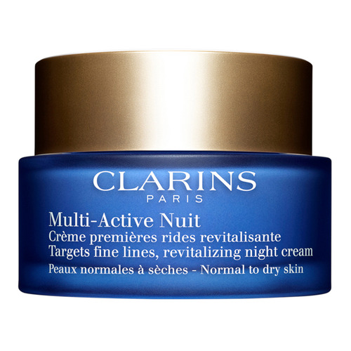 Multi-Active Ночной крем для предотвращения первых возрастных изменений с обновляющим действием для нормальной и сухой кожи