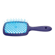 Щетка для волос пластиковая фиолетово-голубая