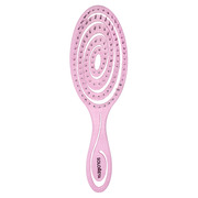 Detangling bio hair brush Light pink Подвижная био-расческа для волос светло-розовая