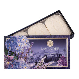 Набор натурального парфюмированного мыла Лаванда