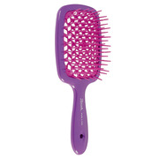 Щетка для волос пластик фиолетовый-фуксия