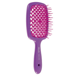 Щетка для волос пластик фиолетовый-фуксия